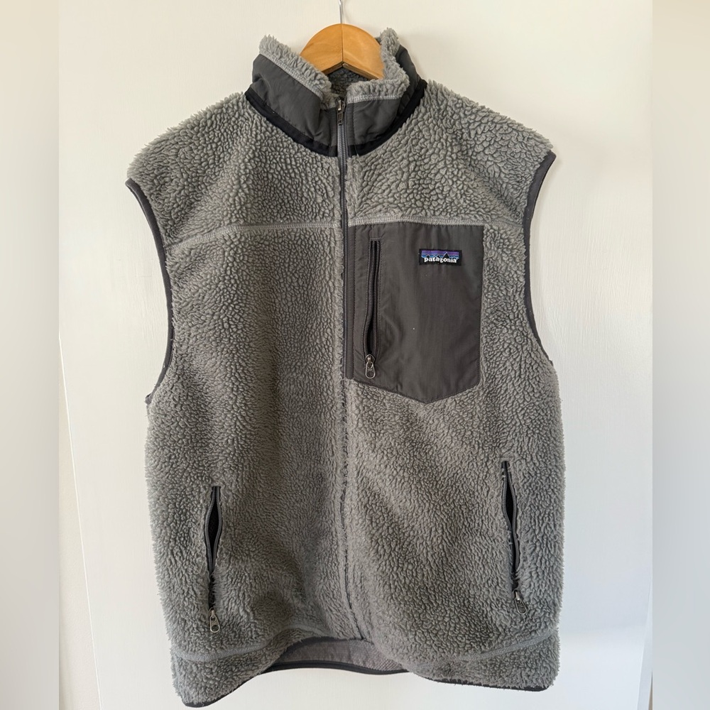 Patagonia Retro Vest Grey Size Large